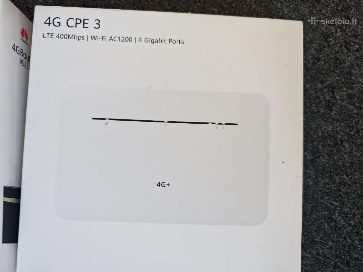 Greitas 4G+ huawei modemas b535